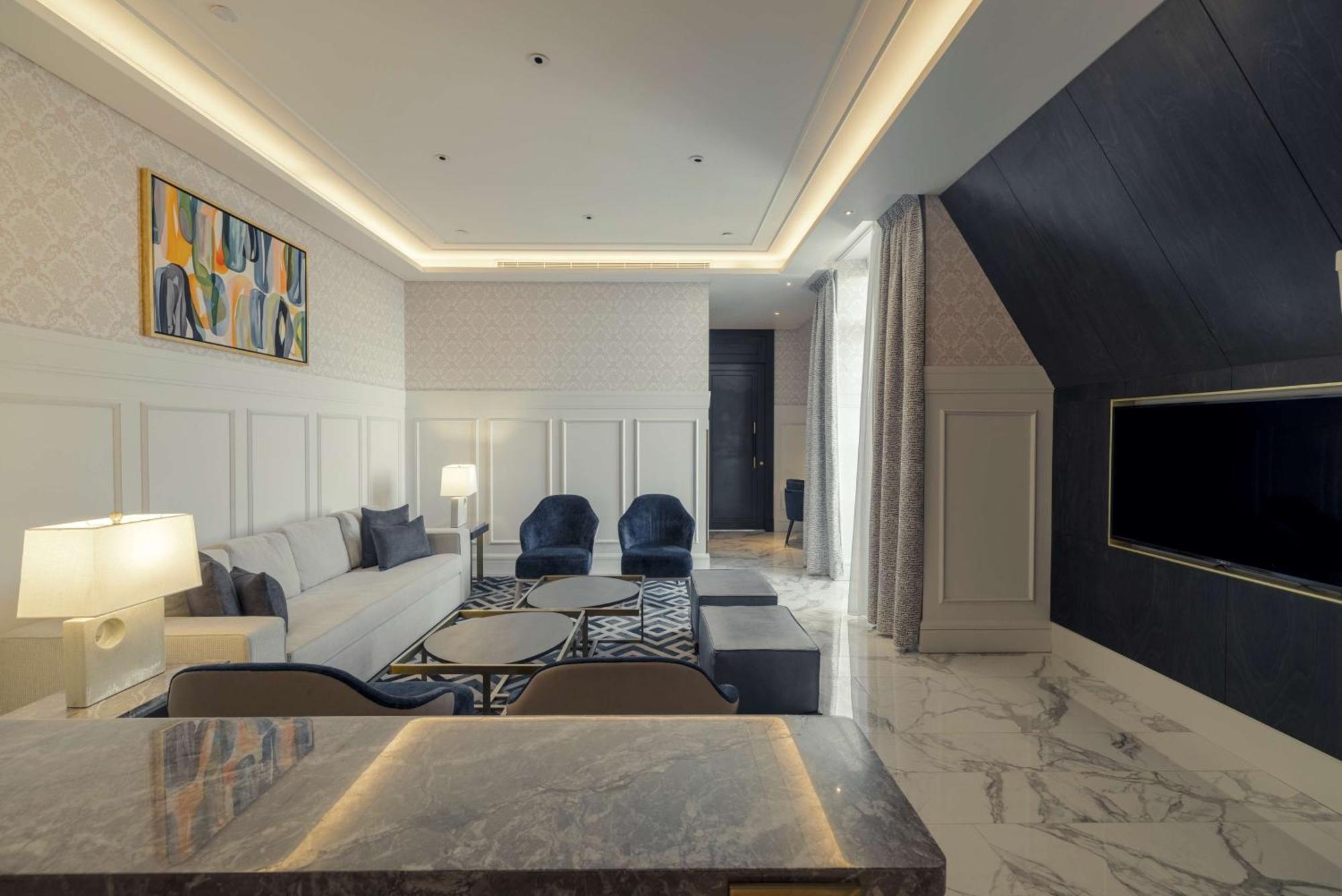 Mansard Riyadh, A Radisson Collection Hotel Екстериор снимка A 3D rendering of a living room